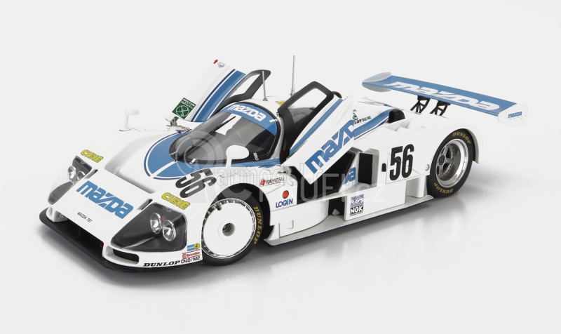 Kk-scale Mazda 787b 2.6l Team Mazdaspeed Co. Ltd. Oreca N 56 1:18, bílá