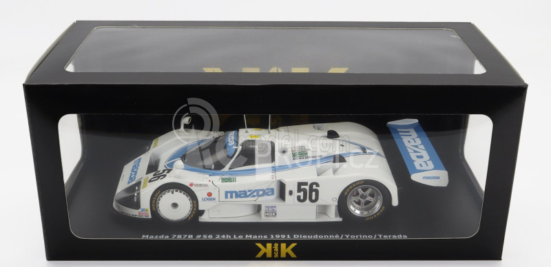 Kk-scale Mazda 787b 2.6l Team Mazdaspeed Co. Ltd. Oreca N 56 1:18, bílá