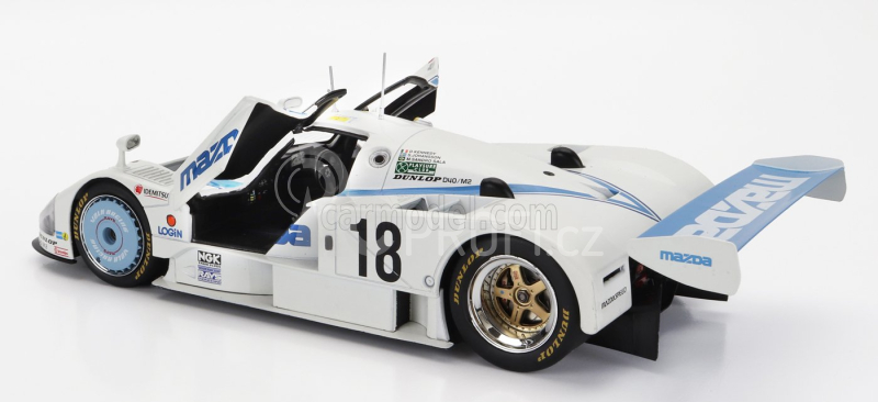 Kk-scale Mazda 787b R26b 2.6l Team Mazdaspeed Co. Ltd. N 18 1:18, bílá
