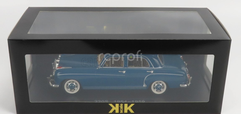 Kk-scale Mercedes benz 220s Sedan 1956 1:18 Světle Modrá
