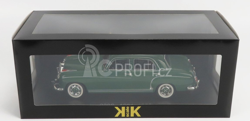 Kk-scale Mercedes benz 220s Sedan 1956 1:18 Zelená