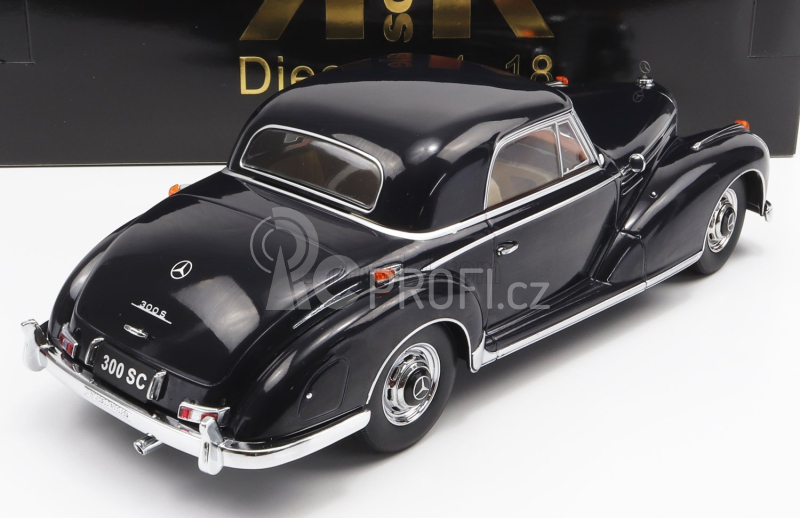 Kk-scale Mercedes benz 300s Coupe (w188) 1955 1:18 Tmavě Modrá