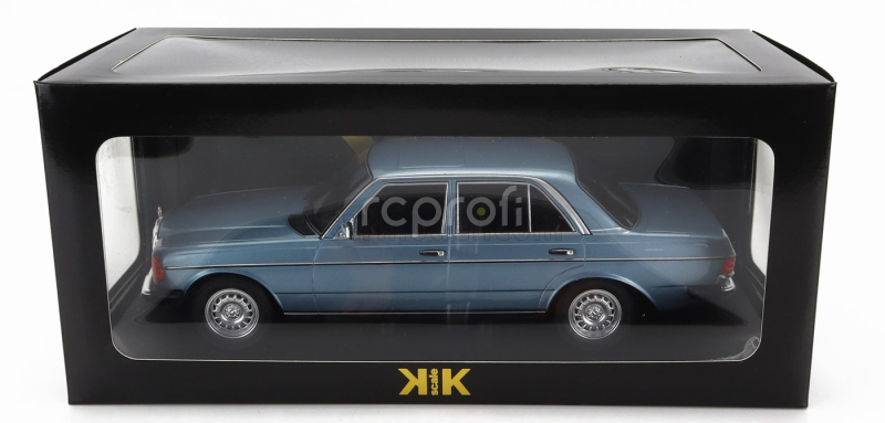 Kk-scale Mercedes benz E-class 230e (w123) 1975 1:18 Světle Modrá Met
