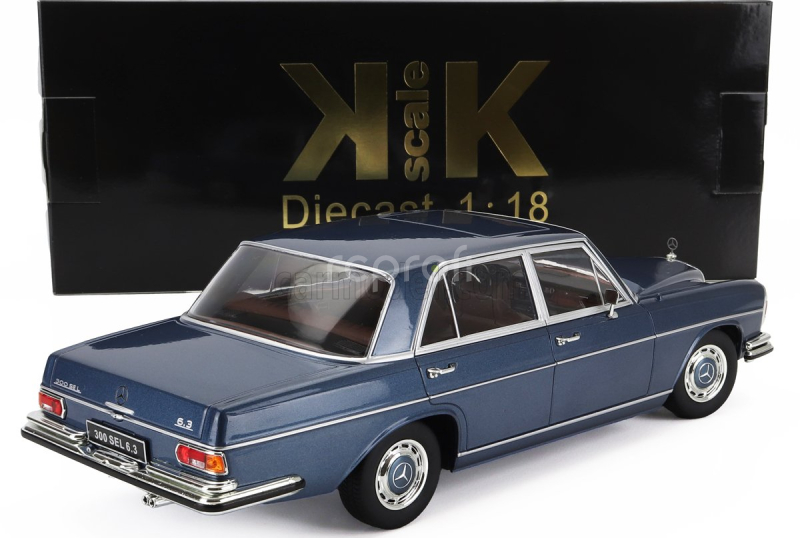 Kk-scale Mercedes benz S-class 300sel 6.3 (w109) 1967-1972 1:18 Blue Met