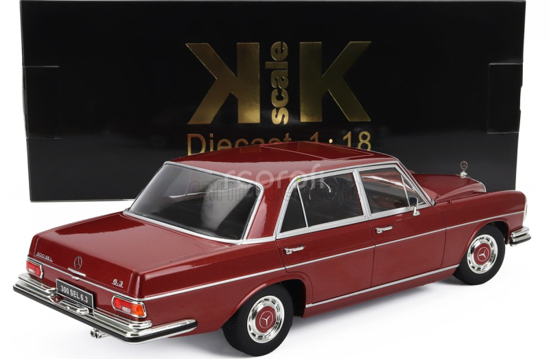 Kk-scale Mercedes benz S-class 300sel 6.3 (w109) 1967-1972 1:18 Red Met