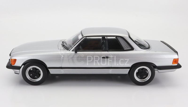 Kk-scale Mercedes benz S-class 500slc 6.0 Amg (c107) 1985 1:18 Silver