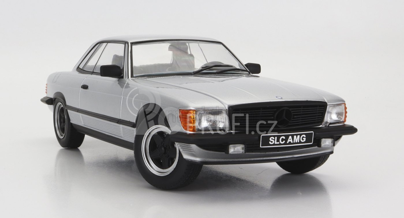 Kk-scale Mercedes benz S-class 500slc 6.0 Amg (c107) 1985 1:18 Silver