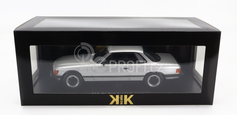 Kk-scale Mercedes benz S-class 500slc 6.0 Amg (c107) 1985 1:18 Silver