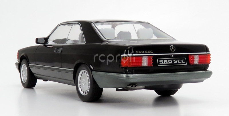 Kk-scale Mercedes benz S-class 560sec (c126) Coupe 1985 1:18 Black