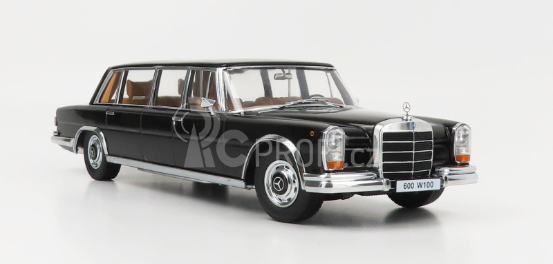Kk-scale Mercedes benz S-class 600 Lwb Pullman (w100) 1964 1:18 Black