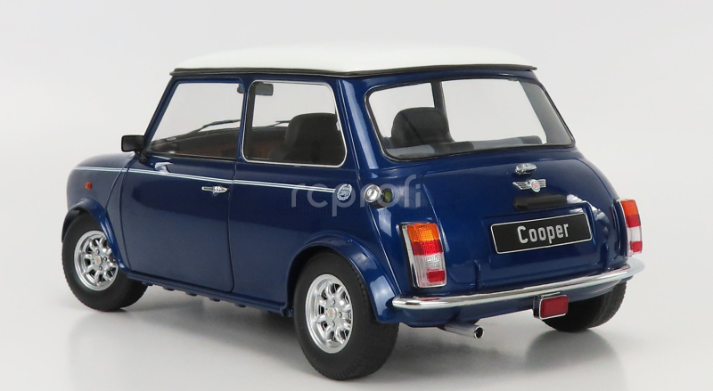 Kk-scale Mini Cooper Rhd 1992 1:12 Modrá Met Bílá