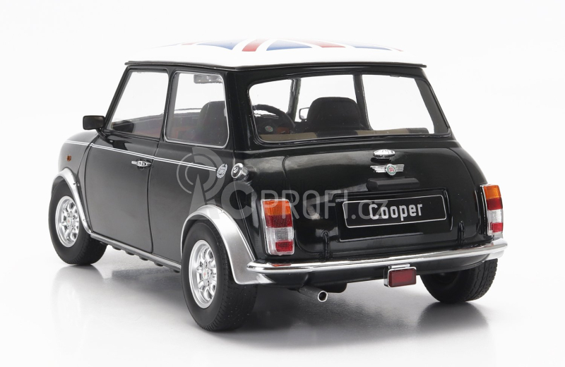 Kk-scale Mini Cooper Rhd 1992 With Union Jack 1:12 Zelená Bílá