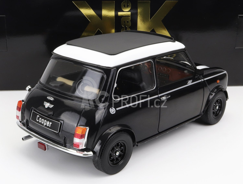 Kk-scale Mini Cooper Sunroof Lhd 1992 1:12 Černá Bílá