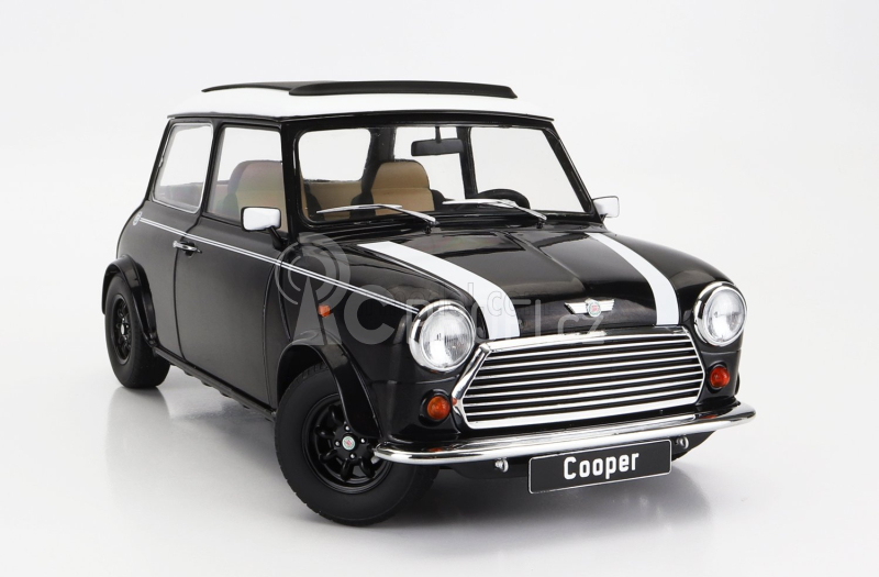 Kk-scale Mini Cooper Sunroof Lhd 1992 1:12 Černá Bílá