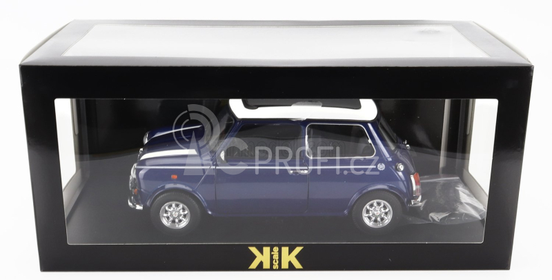 Kk-scale Mini Cooper Sunroof Lhd 1992 1:12 Modrá Met Bílá