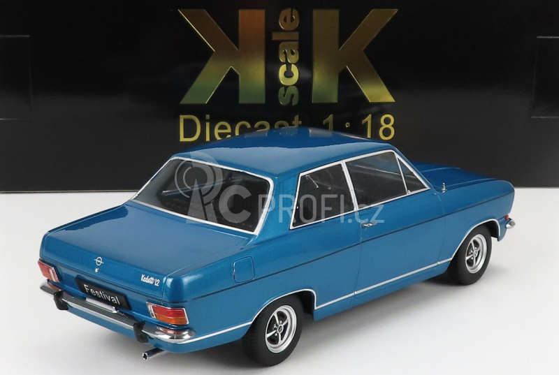 Kk-scale Opel Kadett B Festival 1973 1:18 Blue Met