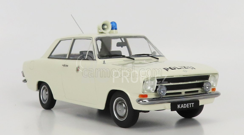 Kk-scale Opel Kadett B Police 1972 1:18 Bílá
