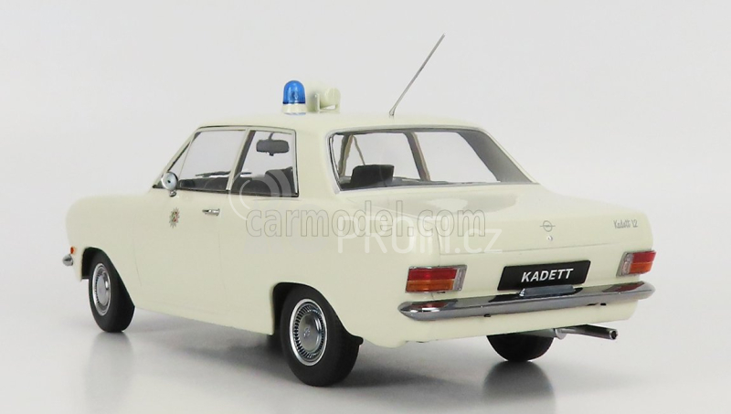 Kk-scale Opel Kadett B Police 1972 1:18 Bílá