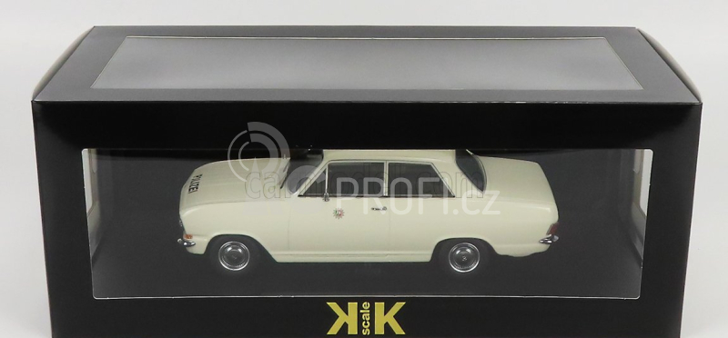 Kk-scale Opel Kadett B Police 1972 1:18 Bílá