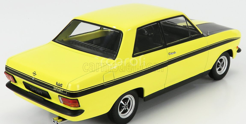 Kk-scale Opel Kadett B Sport 1973 1:18 Žlutá Černá