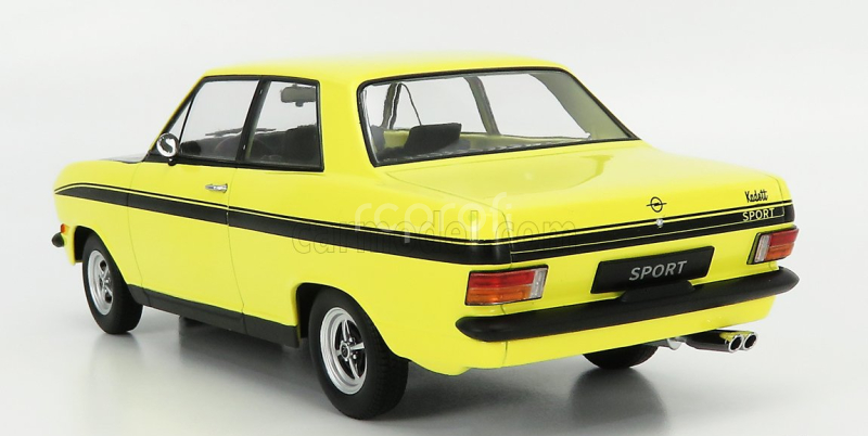 Kk-scale Opel Kadett B Sport 1973 1:18 Žlutá Černá