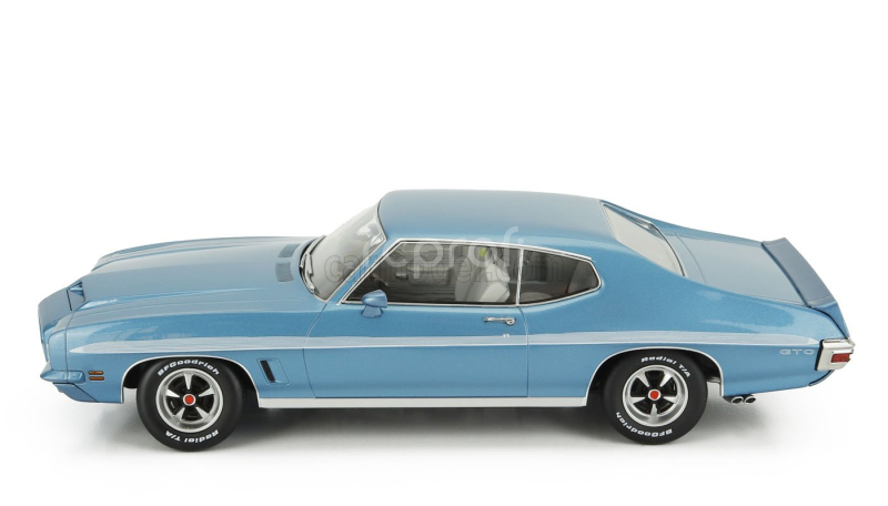 Kk-scale Pontiac Gto Lemans Ram Air Coupe 1972 1:18 Světle Modrá