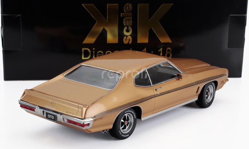 Kk-scale Pontiac Le Mans Gto 1972 1:18 Světle Hnědá Met.
