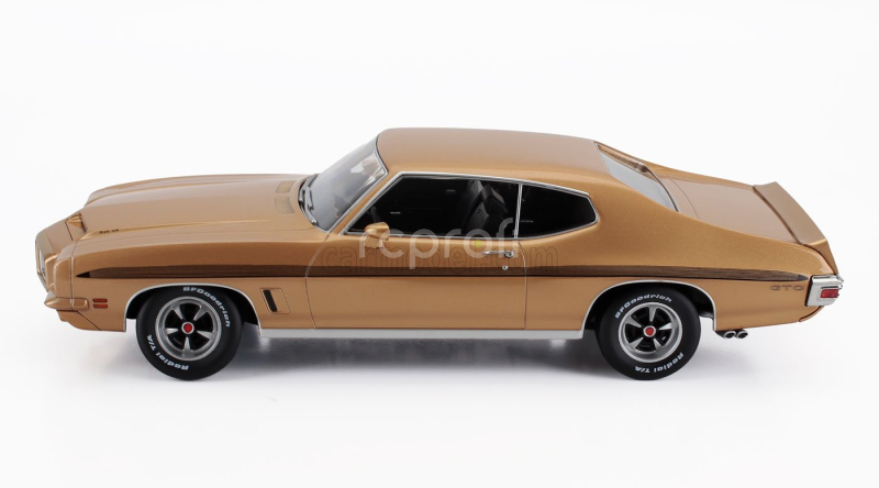 Kk-scale Pontiac Le Mans Gto 1972 1:18 Světle Hnědá Met.