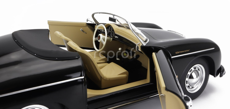 Kk-scale Porsche 356a Speedster 1955 1:12 Black