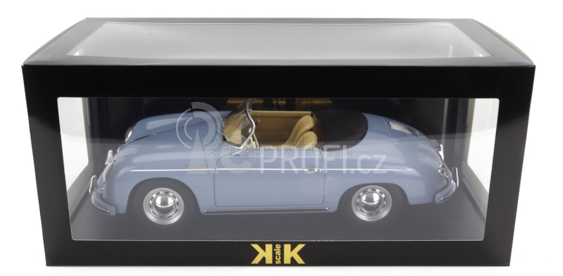 Kk-scale Porsche 356a Speedster 1955 1:12 Světle Modrá