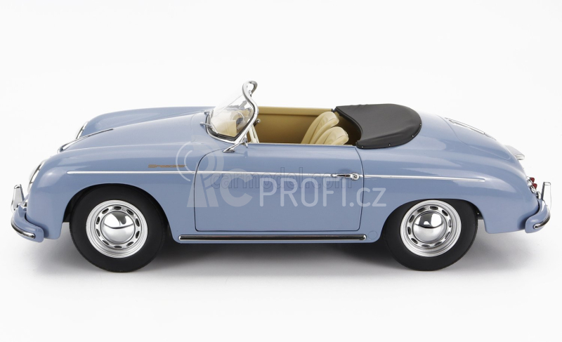 Kk-scale Porsche 356a Speedster 1955 1:12 Světle Modrá