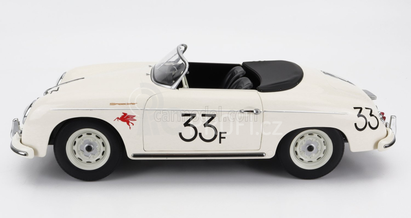 Kk-scale Porsche 356a Speedster N 33 1955 1:12 Bílá