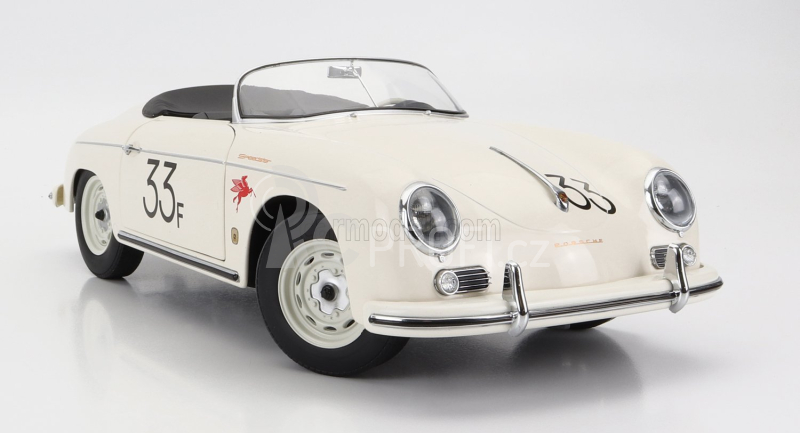 Kk-scale Porsche 356a Speedster N 33 1955 1:12 Bílá