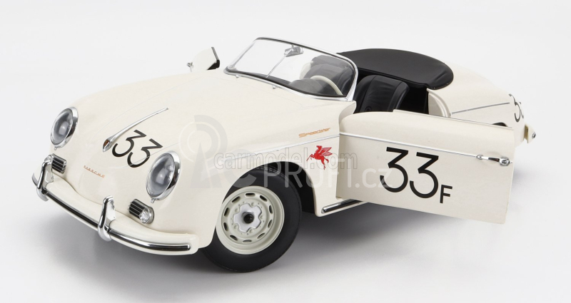 Kk-scale Porsche 356a Speedster N 33 1955 1:12 Bílá