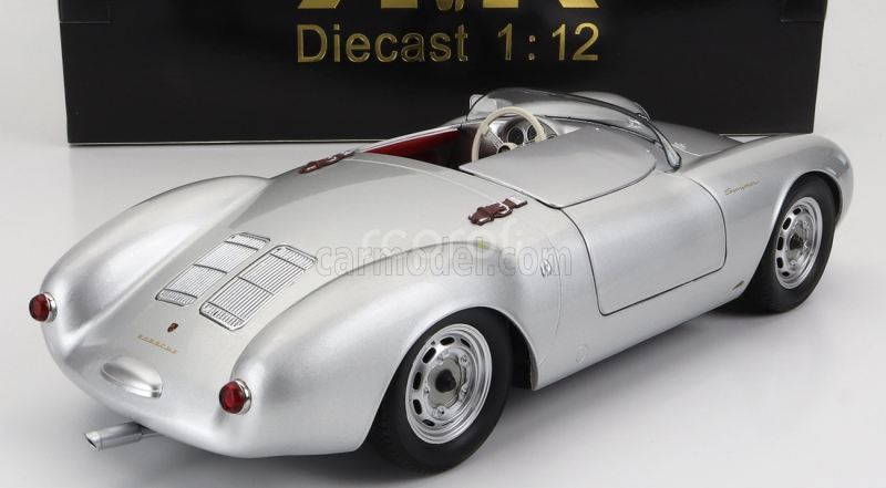 Kk-scale Porsche 550a Spider 1956 1:12 Silver
