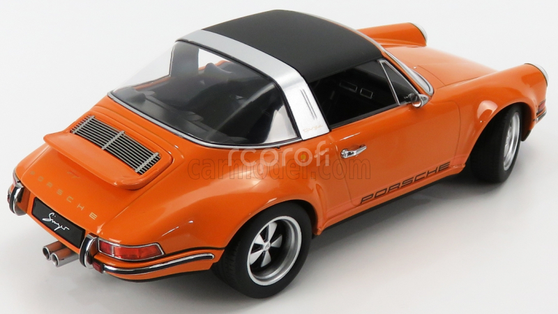 Kk-scale Porsche 911 By Singer Targa 2014 1:18 Orange