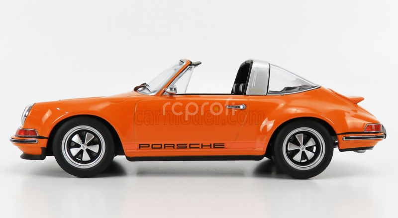 Kk-scale Porsche 911 By Singer Targa 2014 1:18 Orange