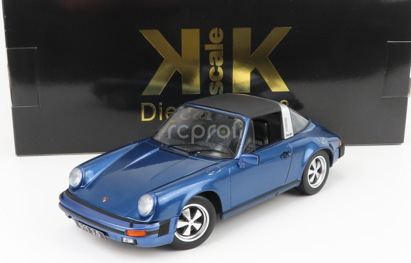 Kk-scale Porsche 911 Carrera 3.0 Targa 1977 1:18 Blue Met