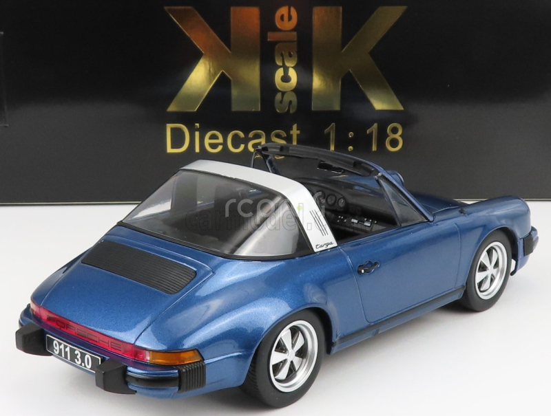 Kk-scale Porsche 911 Carrera 3.0 Targa 1977 1:18 Blue Met