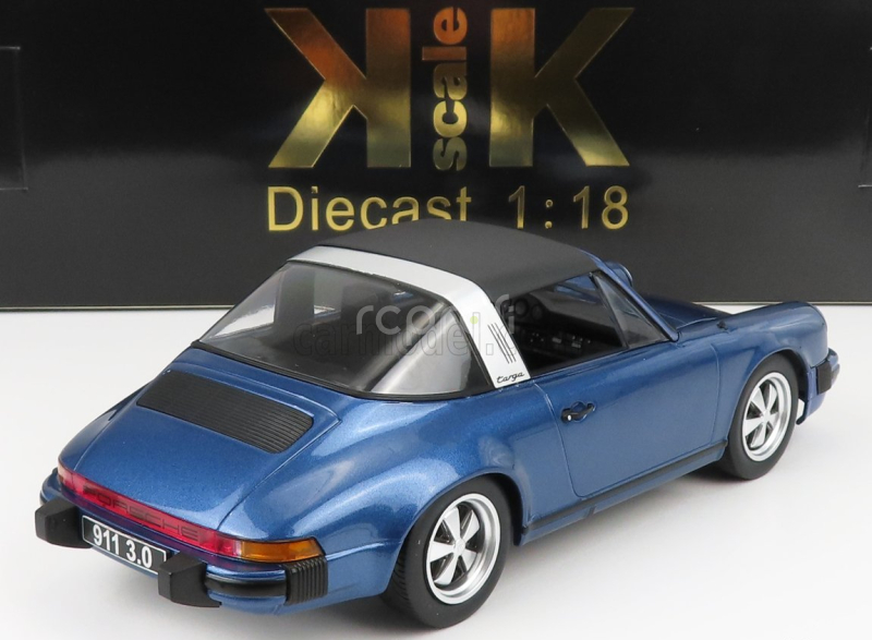 Kk-scale Porsche 911 Carrera 3.0 Targa 1977 1:18 Blue Met
