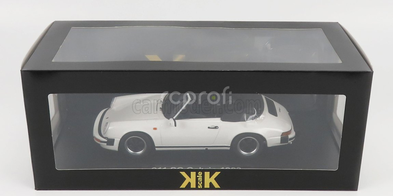 Kk-scale Porsche 911 Sc Cabriolet 1983 - With Extra Soft-top 1:18 Bílá