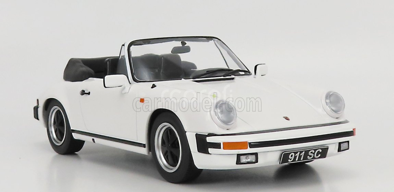 Kk-scale Porsche 911 Sc Cabriolet 1983 - With Extra Soft-top 1:18 Bílá