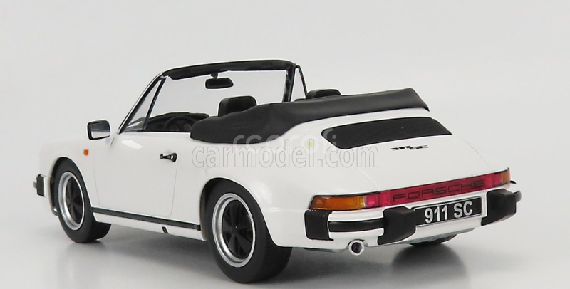 Kk-scale Porsche 911 Sc Cabriolet 1983 - With Extra Soft-top 1:18 Bílá