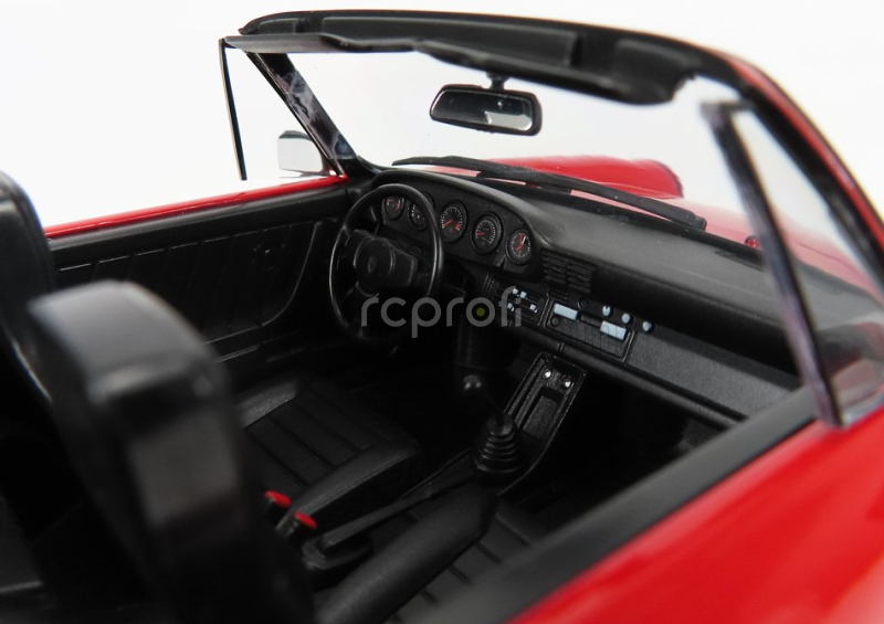 Kk-scale Porsche 911 Sc Cabriolet 1983 - With Extra Soft-top 1:18 Red