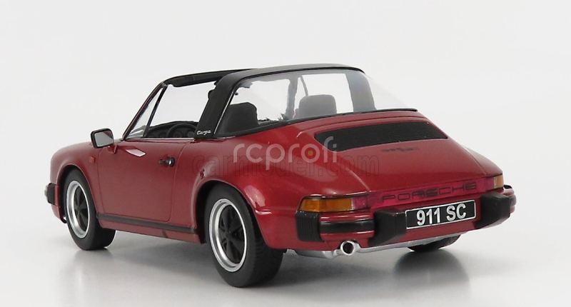 Kk-scale Porsche 911 Sc Targa 1983 - With Extra Hard-top 1:18 Red Met