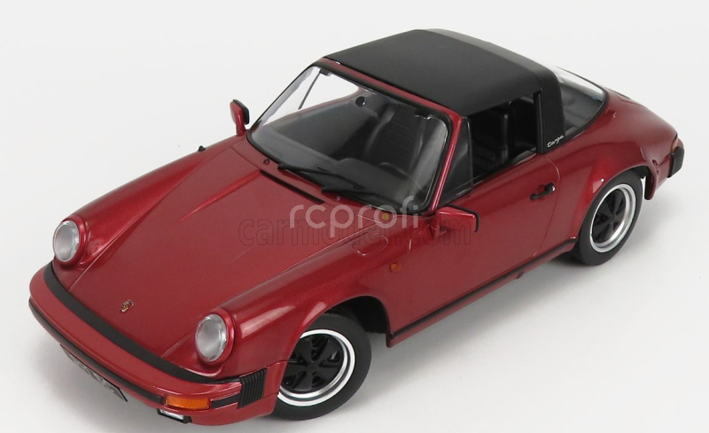 Kk-scale Porsche 911 Sc Targa 1983 - With Extra Hard-top 1:18 Red Met