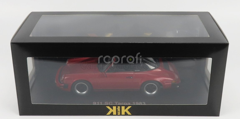 Kk-scale Porsche 911 Sc Targa 1983 - With Extra Hard-top 1:18 Red Met