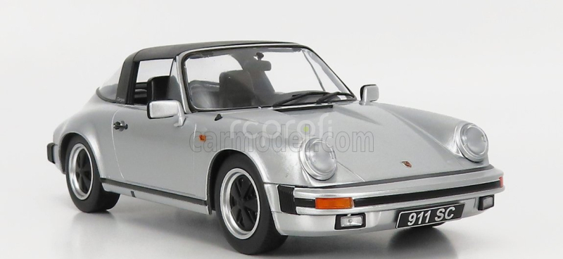 Kk-scale Porsche 911 Sc Targa 1983 - With Extra Hard-top 1:18 Silver