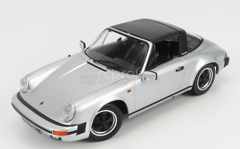 Kk-scale Porsche 911 Sc Targa 1983 - With Extra Hard-top 1:18 Silver