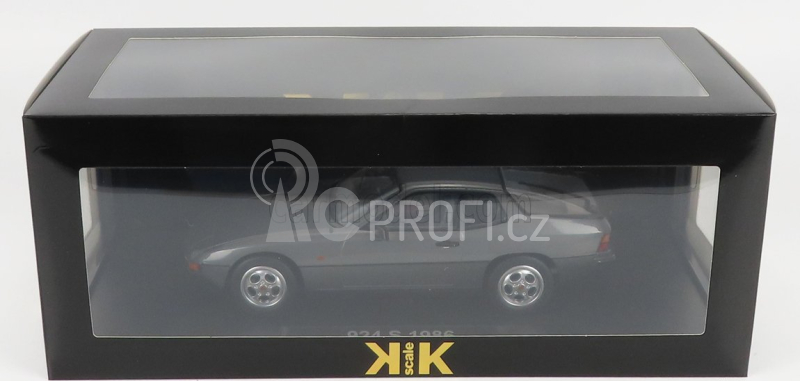 Kk-scale Porsche 924s Coupe 1986 1:18 Grey Met